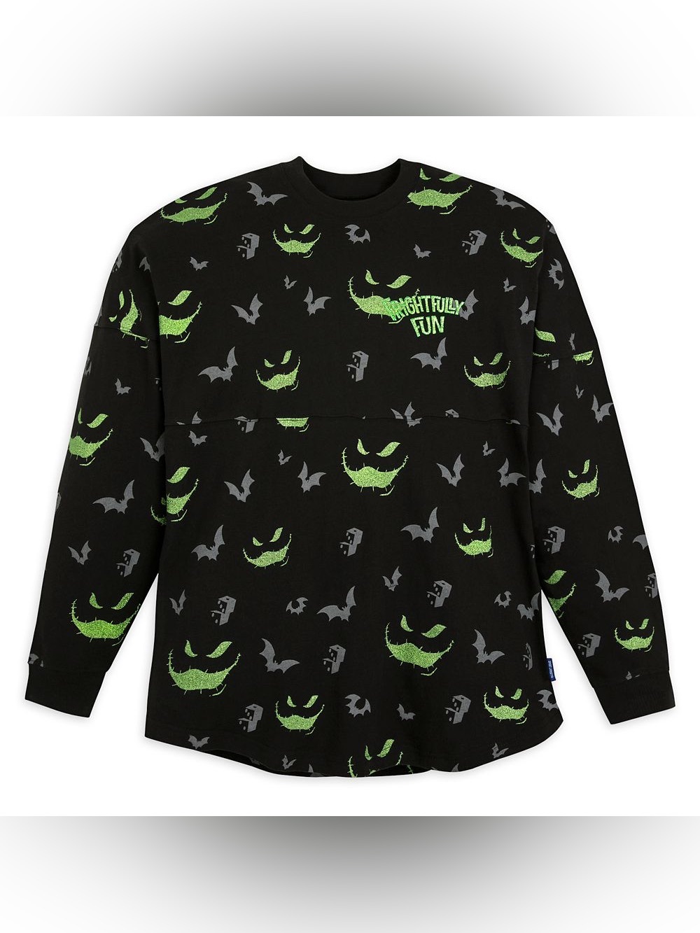 Disney Spirit Jersey Oogie Boogie Nightmare Before Christmas Long Sleeve Shirt X